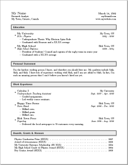 Latex Template For Resume from www.nathanieljohnston.com